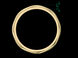 woman solitaire ring 26 3D 프린트 모델