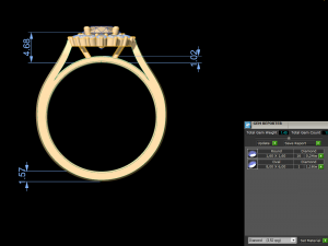 woman solitare ring 28 3D Baskı Modeli