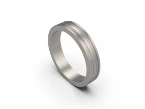 밴드 링 02 3D 프린트 모델