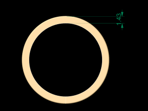 band ring 02 3D-Druckmodell