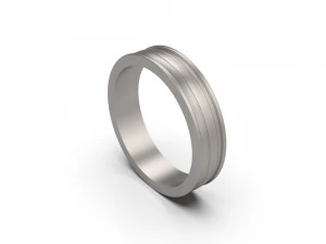 밴드 링 03 3D 프린트 모델