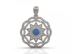 star pendant 08 3D Принт Модель