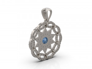star pendant 08 3D Принт Модель
