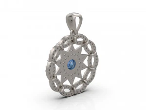 star pendant 08 3D Print Model