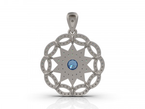 star pendant 08 3D Принт Модель