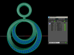 pendant 8 3D Print Model