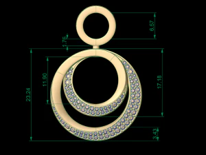 pendant 8 3D Print Model