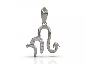 조디악 펜던트 09 3D 프린트 모델