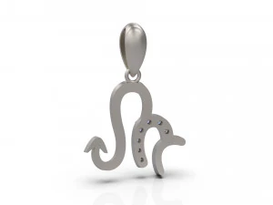 zodiac pendant 09 3D Print Model