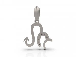 zodiac pendant 09 3D Print Model
