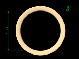 man band ring 10 3D Принт Модель