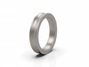 man band ring 12 3D 打印模型