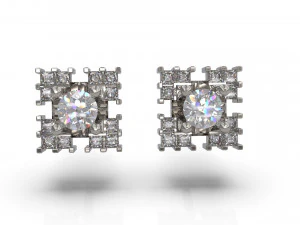 earring 01 3D Print Model