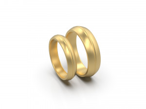wedding ring man woman 3D Print Model