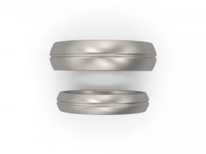 wedding ring man woman 3D Print Model