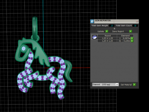 horse pendant 3D 打印模型