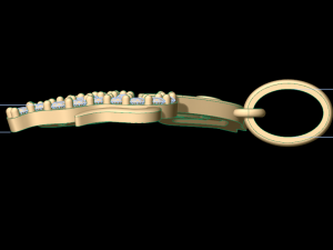 horse pendant 3D 打印模型
