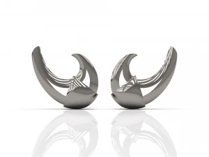 귀걸이 02 3D 프린트 모델