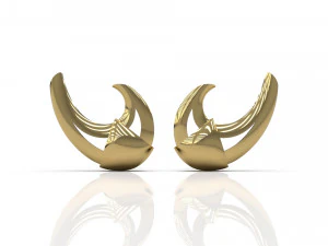 earring 02 3D Print Model