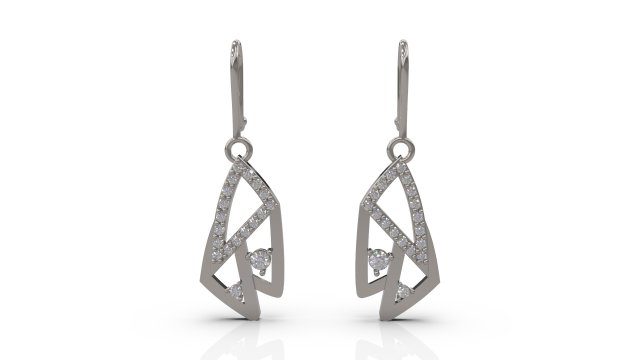 earring 04 3D 프린트 모델 .c4d .max .obj .3ds .fbx .stl .blend 