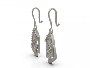 earring 04 3D Print Model