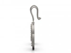 earring 04 3D Print Model