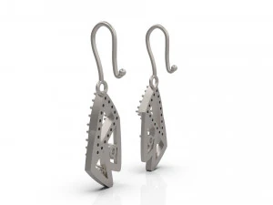 earring 04 3D Print Model