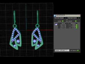earring 04 3D Print Model
