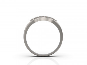 woman solitaire ring 36 3D 프린트 모델