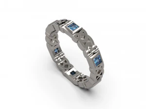 celtic band ring 02 3D Print Model