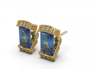earring 05 3D Print Model