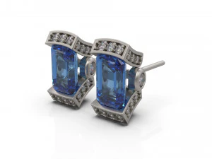 earring 05 3D Print Model
