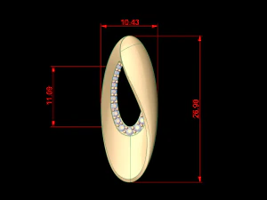 pendant 13 3D Print Model