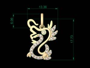 pendant 14 Modello di stampa 3D