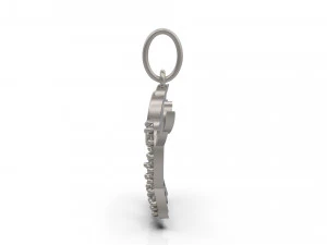 pig pendant 16 3D Print Model
