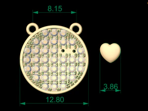 pendant 17 3D Print Model