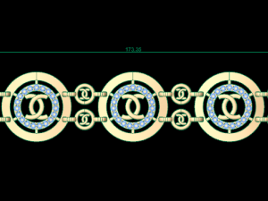 bracelet 02 3Dプリントモデル