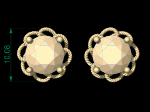 earring 12 3D 打印模型