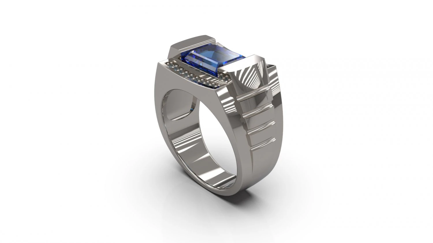 man signet ring 11 3D Print Model .c4d .max .obj .3ds .fbx .stl .blend