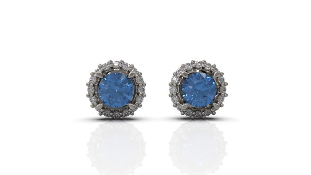 earring 13 3D 프린트 모델 .c4d .max .obj .3ds .fbx .stl .blend 