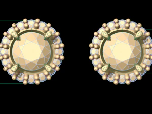earring 13 3D Print Model