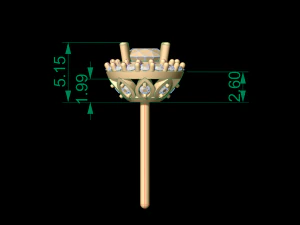 earring 13 3D Print Model