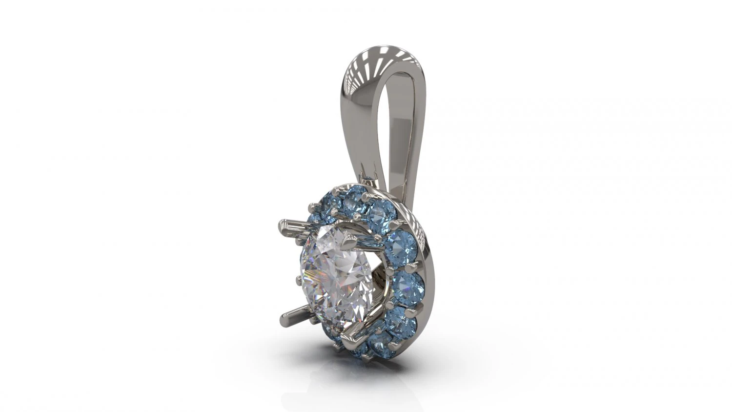 pendant 19 3D Print Model .c4d .max .obj .3ds .fbx .stl .blend 