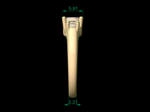 woman solitaire ring 43 3D Print Model