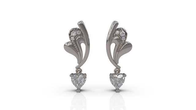 earring 14 3D-Druckmodell .c4d .max .obj .3ds .fbx .stl .blend 