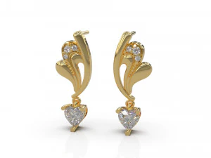 earring 14 3D Print Model