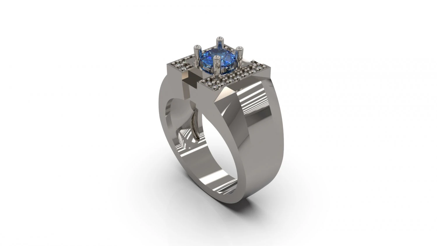 man signet ring 12 3D Print Model .c4d .max .obj .3ds .fbx .stl .blend