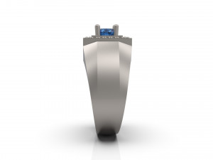 man signet ring 12 3D Принт Модель