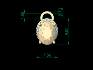 pendant 22 3Dプリントモデル