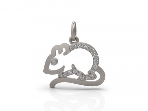 rat pendant 23 3D Print Model